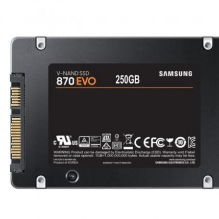 SSD 2.5" SATA Samsung 870 EVO 250GB, 560/530MBs MZ-77E250B