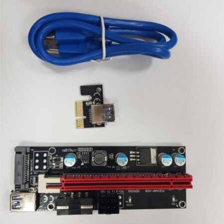 Adapter NoNAME USB Riser/Extender 3 konektora 009s
