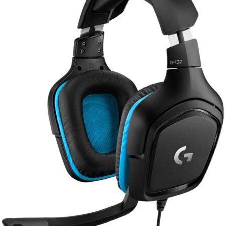 Slusalice sa mikrofonom Logitech G432 Black Blue 981-000770