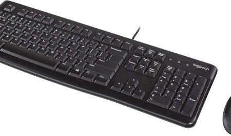 Tastatura + miš USB Logitech Desktop MK120 US crna 920-002562