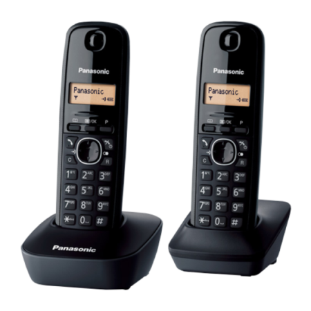 Telefoni Fiksni bezicni PANASONIC KX-TG1612FXH - 2 Slusalice