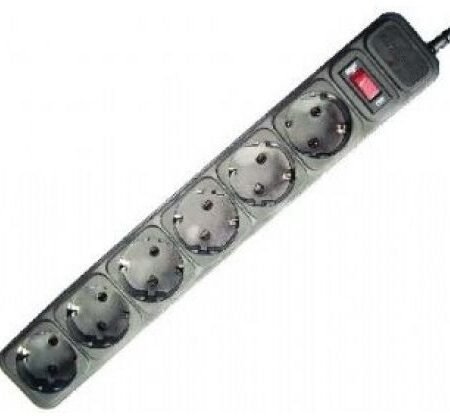 Kabl GEMBIRD Protektor SPG6-B-6 6mesta 1.8m Black