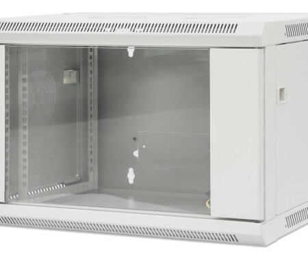 Rack orman Intellinet 711722 19"/6U 570x450x370/staklena vrata/bravica