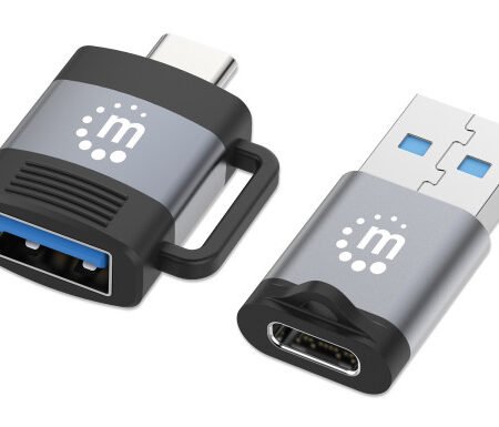 Adapter Manhattan 356329 USB 3.0 - USB-C M/F - F/M set 2 adaptera