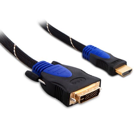 Kabl S-link SLX-310 HDMI na DVI 24 + 1M Gold 1,5m
