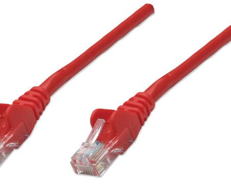 LAN UTP kabl intellinet 342148 Cat6 CCA/Crveni/1m