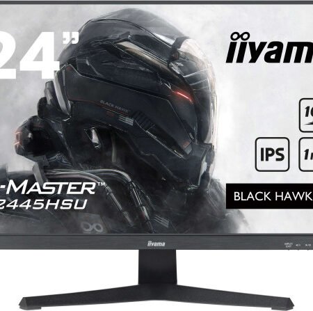 Monitor 23.8" Iiyama G2445HSU-B2 IPS 1920x1080/100Hz/1ms/HDMI/DP/USB/zvučnici