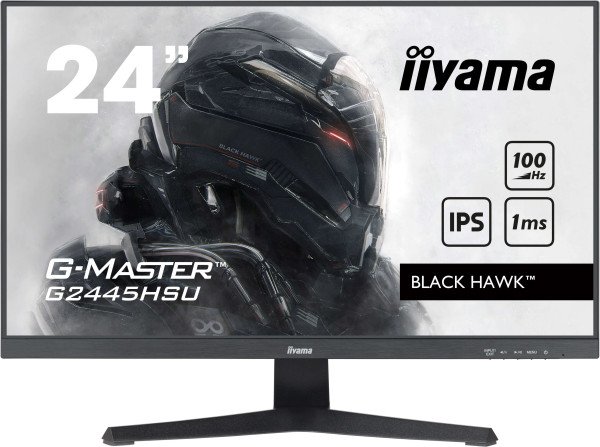 Monitor 23.8" Iiyama G2445HSU-B2 IPS 1920x1080/100Hz/1ms/HDMI/DP/USB/zvučnici
