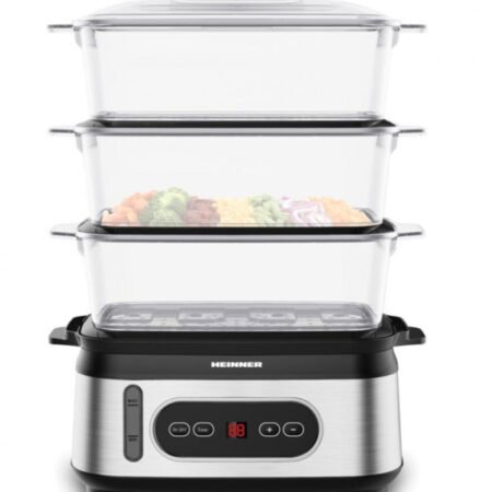 Aparat za kuvanje na pari HEINNER HSA-D950SS 3 posude/1,5l/950W