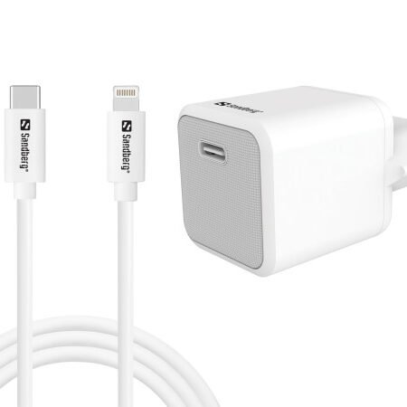 Kucni punjac Sandberg 441-57 USB-C 20W sa Lightning kablom 1m
