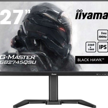 Monitor 27" Iiyama G-Master GB2745QSU-B2 IPS 2560x1440/100Hz/1ms/HDMI/DP/USB/zvu