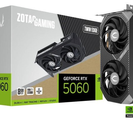 SVGA Zotac RTX 5060 Twin Edge 8GB GDDR7, ZT-B50600E-10M