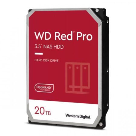HDD WD SATA3 20TB WD201KFGX RED Pro NAS 7200RPM 512MB