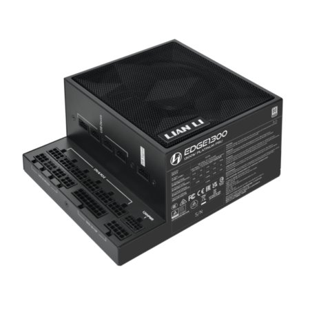 Napajanje 1300W Lian Li EDGE 80PLUS Platinum PCIe 5.1, ATX 3,1 USB HUB, Crno