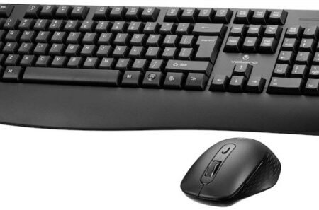 Tastatura + miš Wireless Volkano Meteor US VK-20245-BK crna