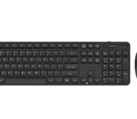 Tastatura + miš Wireless VolkanoX Garnet VKX-20008-BK, US crna