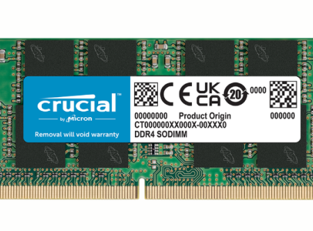 RAM SODIMM DDR4 Crucial 8GB 3200MHz CT8G4SFRA32AT Tray