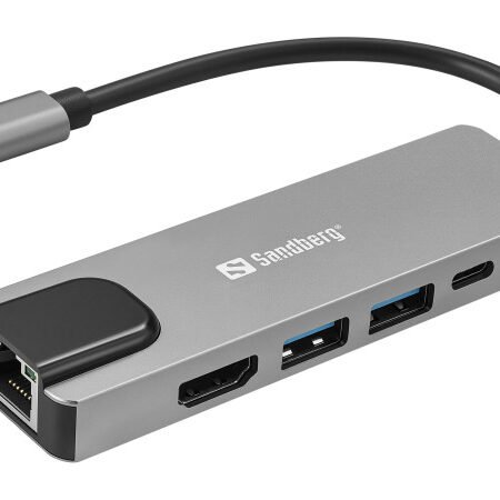 USB adapter Sandberg 336-99 100W USB-C 5 u 1