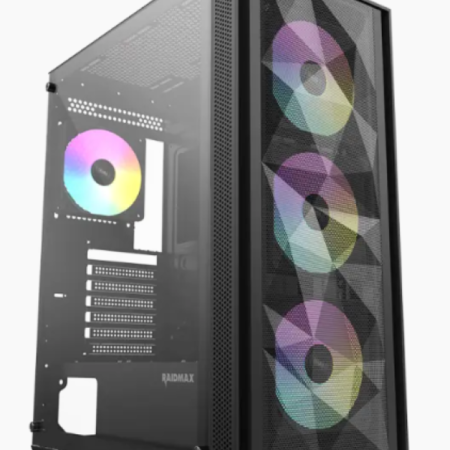 Kuciste Raidmax TALOS II  V217TBF Black ARGB 650W (RX-650XTB)