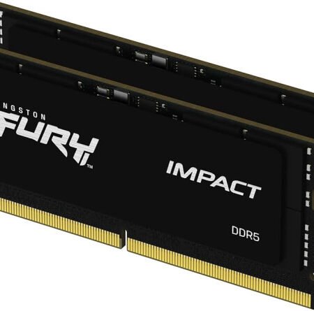 RAM SODIMM DDR5 32GB (2x16GB) 5600MT/s Kingston Fury KF556S40IBK2-32