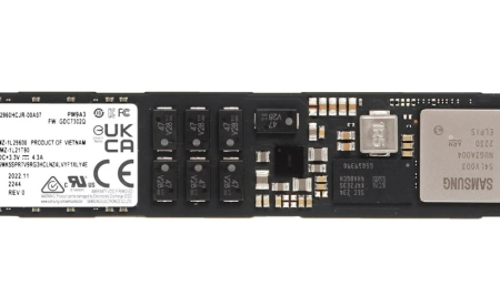 SSD M.2 U.2 SAMSUNG 960GB PM9A3 MZ1L2960HCJR-00A07