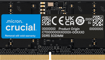 RAM SODIMM DDR5 32GB Crucial 5600MHz CT32G56C46S5