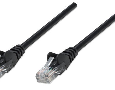 LAN UTP kabl intellinet 320757 Cat5e CCA/Black/2m