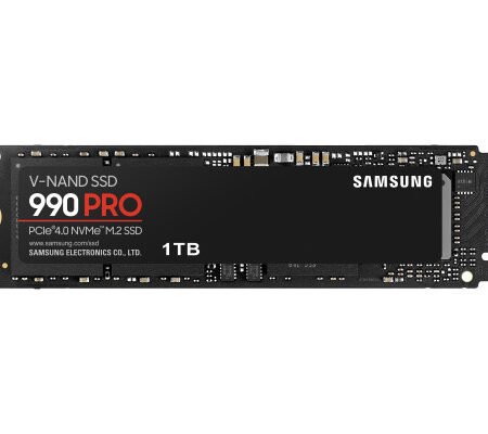 SSD M.2 NVMe 1TB Samsung 990 PRO, 7450/6900MBs MZ-V9P1T0BW