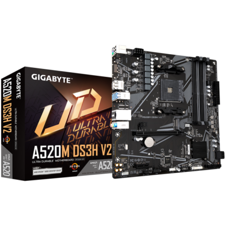 MB Gigabyte AMD AM4 A520M DS3H V2 1.0