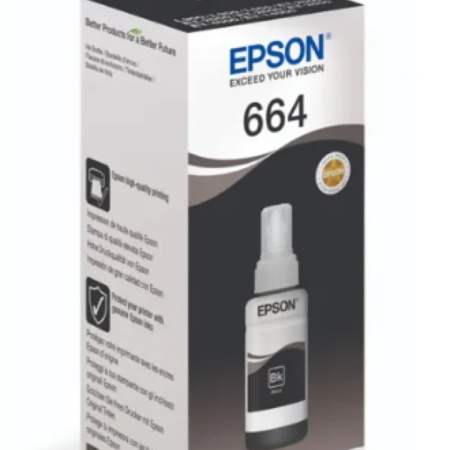 Ink Bottle Epson T6641 Black 70ml