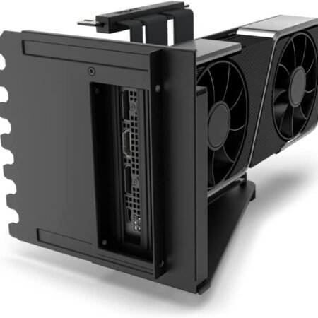 Vertical GPU Mounting Kit (AB-RH175-B1) crni