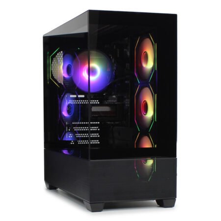 Kućište  X218B-4F Black Horizon glass