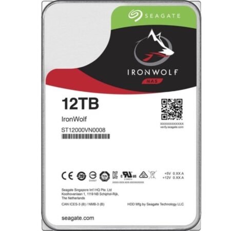 12TB 3.5 inča SATA III 256MB ST12000VN0008 Ironwolf hard disk