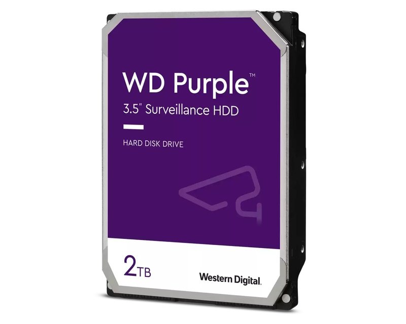 2TB 3.5 inča SATA III 64MB WD23PURZ Purple hard disk