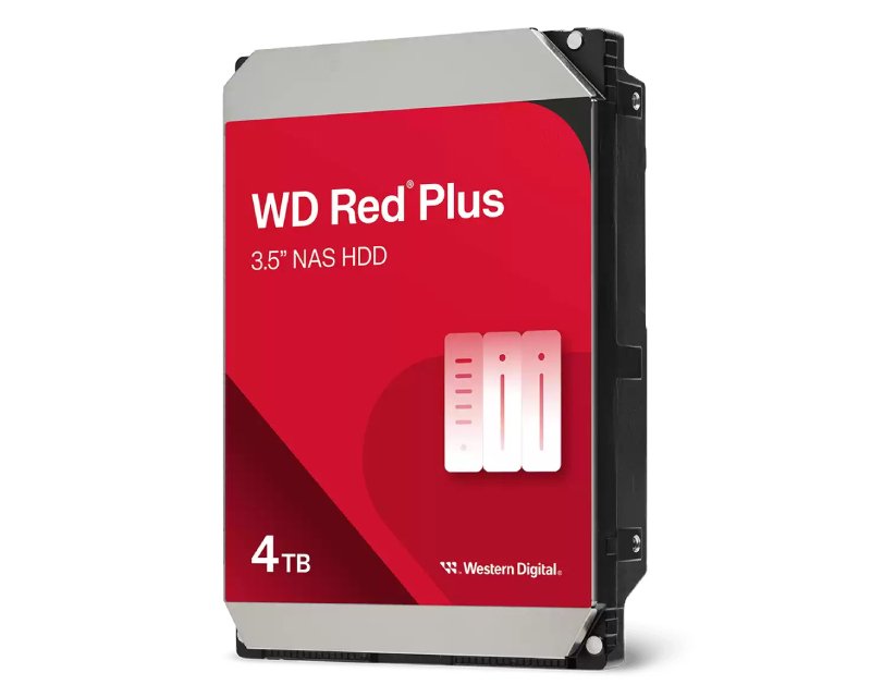4TB 3.5 inča SATA III 128MB WD40EFZZ Red Plus hard disk