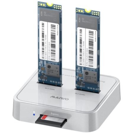 Docking station USB 3.1 tip C na 2 x M.2 (SATA & PCIe NvMe) K3016SD