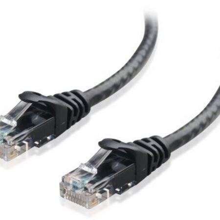 Kabl UTP patch Cat6 1m crni