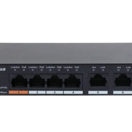 CS4006-4ET-60 6-Port Cloud Managed Desktop Switch with 4-Port PoE