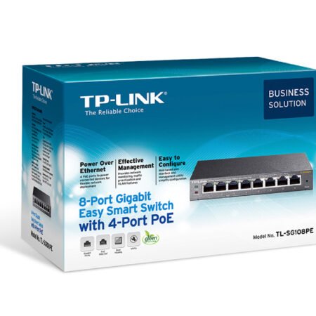 TL-SG108PE 8-Port Gigabit Switch sa 4-Porta PoE+