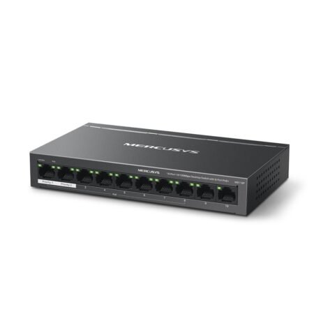 MS110P(UN) 0-Port 10/100Mbps Desktop Switch with 8-Port PoE+