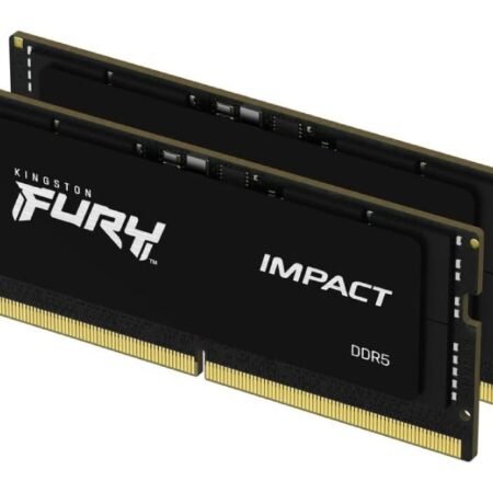 SODIMM DDR5 32GB (2x16GB kit) 6000MT/s KF560S38IBK2-32 FURY Impact Black XMP