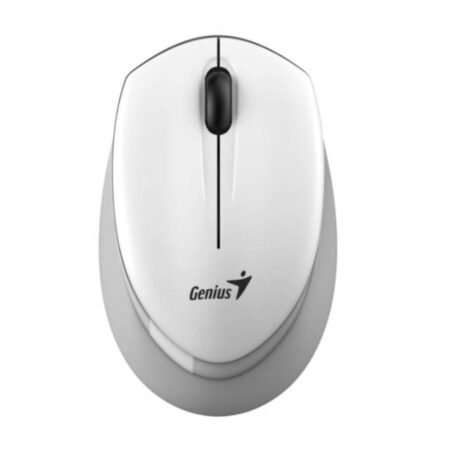 NX-7009 Wireless belo-sivi miš