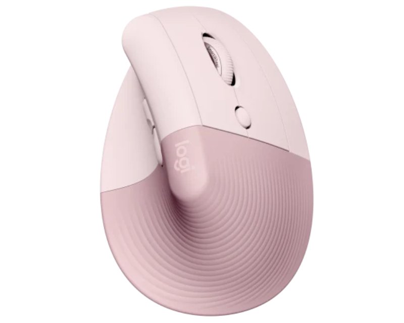 Lift Vertical Ergonomic Wireless miš roze