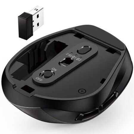 Ergo 9000S Champagne titanium USB Bežični miš