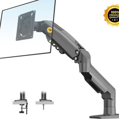 F80 stoni nosač za monitor mat crni 17-30 inča