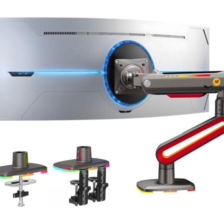 L60 Gaming stoni nosač za monitor mat crni