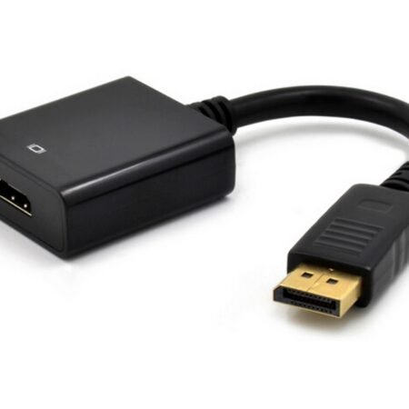 Adapter DisplayPort (M) - HDMI (F) crni