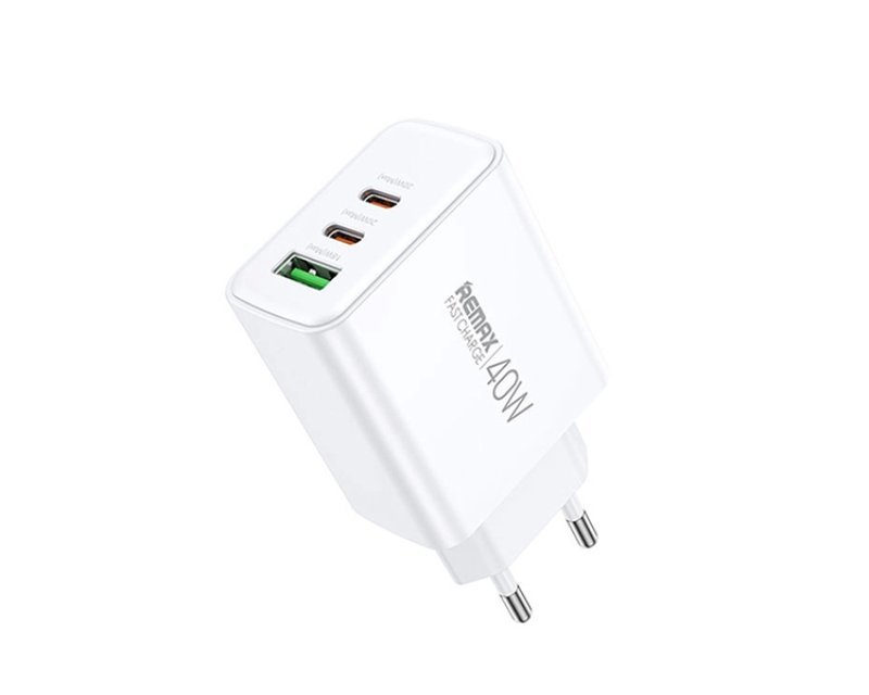 Strujni Fast punjač Kiddy 1xUSB 3.0 + 2xTIP C 20W RP-U123, beli