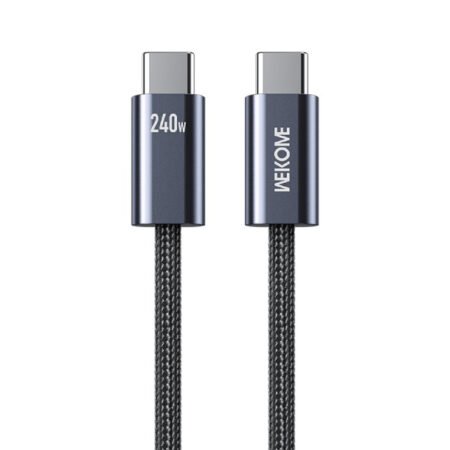 WDC-23 Kabl 3.1 USB tip C M/M 1m za Super brzo punjenje 240W/480Mbps, crni