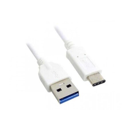 Kabl 3.0 USB A - USB 3.1 tip C M/M 1.5m (za Huawei) 66W, 6A beli